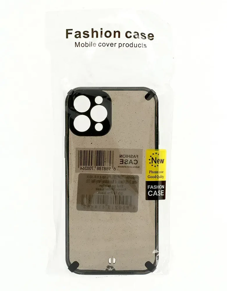 Fusion Accessories Topt Armor Glitter dėklas skirtas Apple iPhone 11 Pro juodas