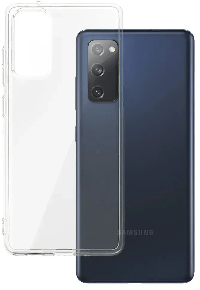 Dėklas Toptel Topt Galinis dangtelis 2 mm idealiai tinkantis Samsung Galaxy S20 FE/Lite skaidrus