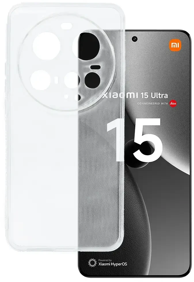 Fusion Accessories Topt Back Dėklas 2 mm Perfect skirtas XIAOMI 15 Ultra 5G skaidrus