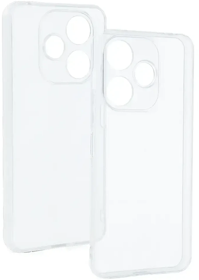 Dėklas Fusion Accessories Topt Galinis dangtelis 2 mm idealiai tinkantis Xiaomi Redmi 13 skaidrus