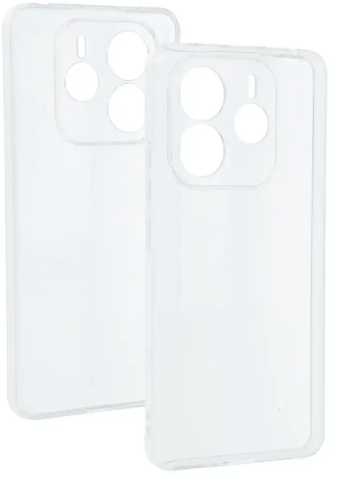 Toptel Viršutinis galinis dėklas 2 mm, puikiai tinkantis XIAOMI REDMI NOTE 14 5G, skaidrus
