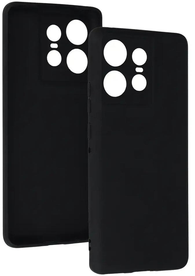 Fusion Accessories Topt Back Dėklas Matinis skirtas MOTOROLA EDGE 50 PRO 5G juodos spalvos