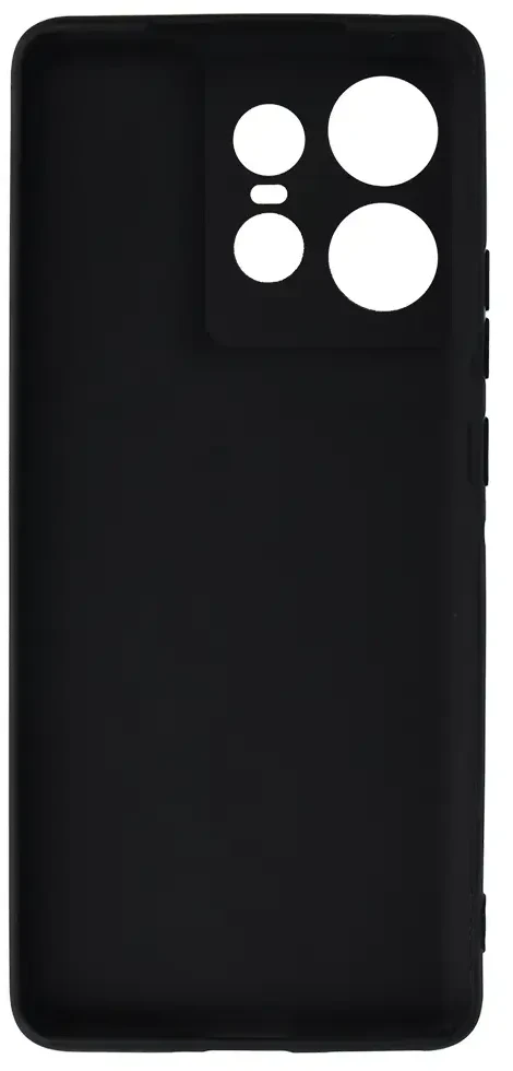 Fusion Accessories Topt Back Dėklas Matinis skirtas MOTOROLA EDGE 50 PRO 5G juodos spalvos