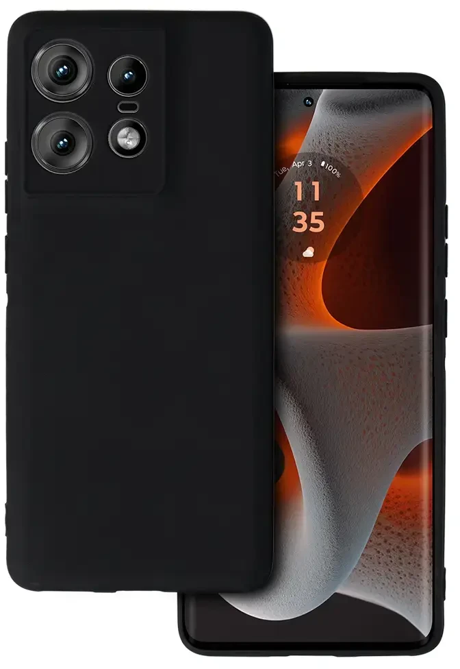 Fusion Accessories Topt Back Dėklas Matinis skirtas MOTOROLA EDGE 50 PRO 5G juodos spalvos