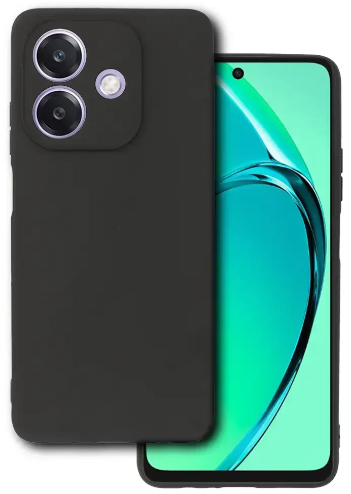 Fusion Accessories Topt Back Dėklas Matinis skirtas OPPO A40 4G juodos spalvos