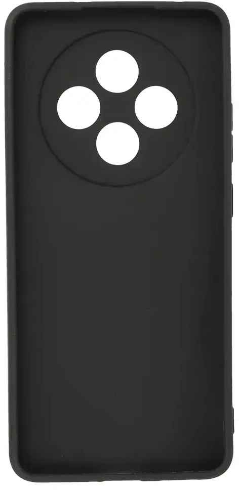 Fusion Accessories Topt Back Dėklas Matinis skirtas Oppo Reno 12F 5G juodos spalvos
