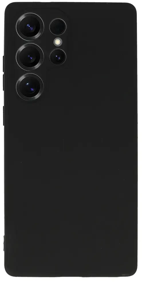 Fusion Accessories Topt Back Matinis SAMSUNG GALAXY S25 ULTRA dėklas telefonui juodos spalvos