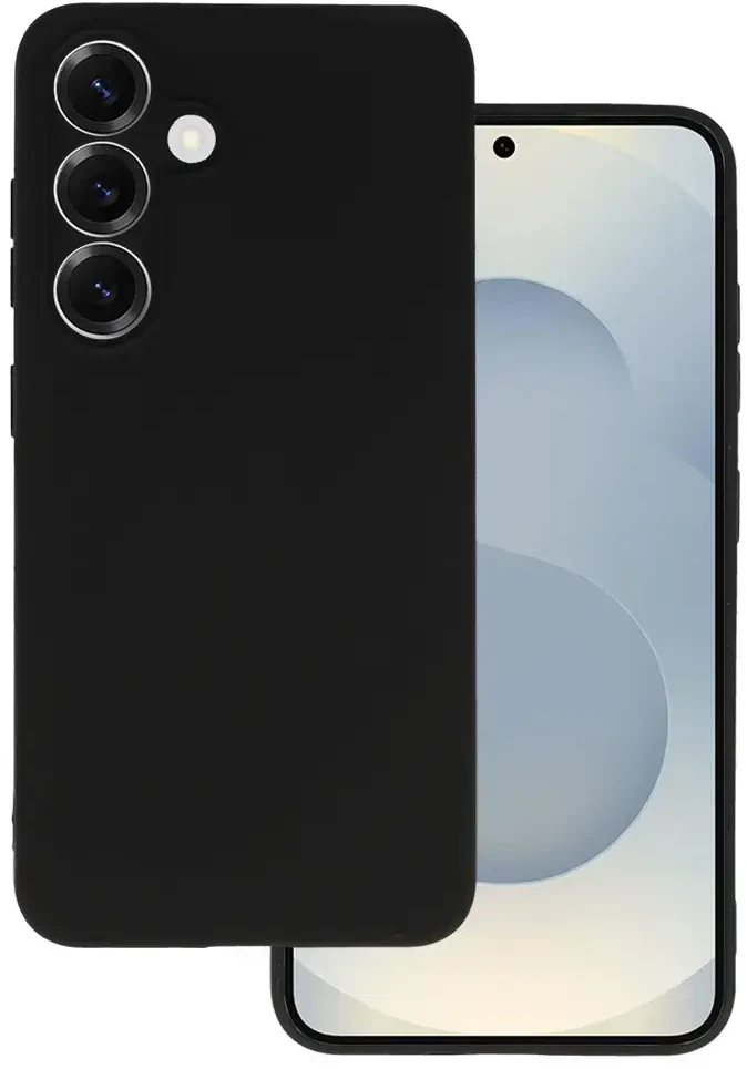 Fusion Accessories Topt Back Matinis SAMSUNG GALAXY S25 dėklas telefonui juodos spalvos