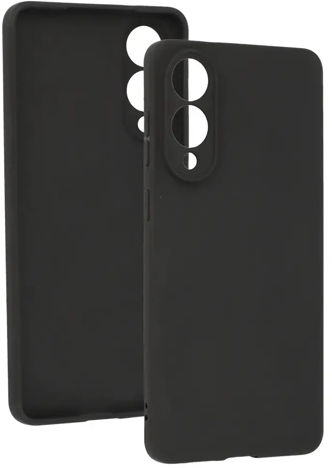 Fusion Accessories Topt Back dėklas Matinis skirtas Samsung Galaxy GALAXY S25 EDGE juodos spalvos