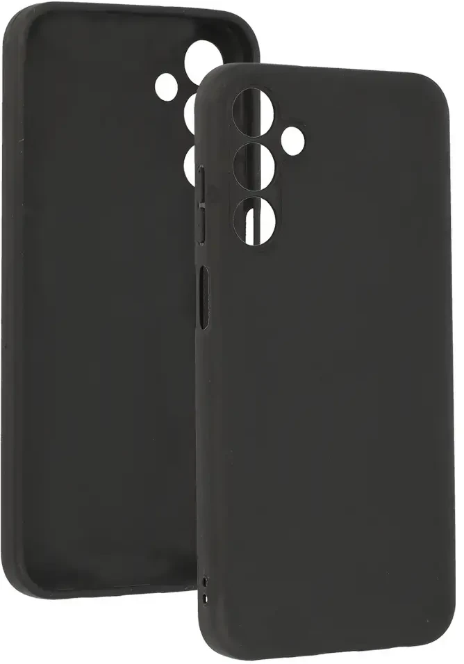 Fusion Accessories Topt Back Dėklas Matinis skirtas Samsung Galaxy M15 5G juodos spalvos