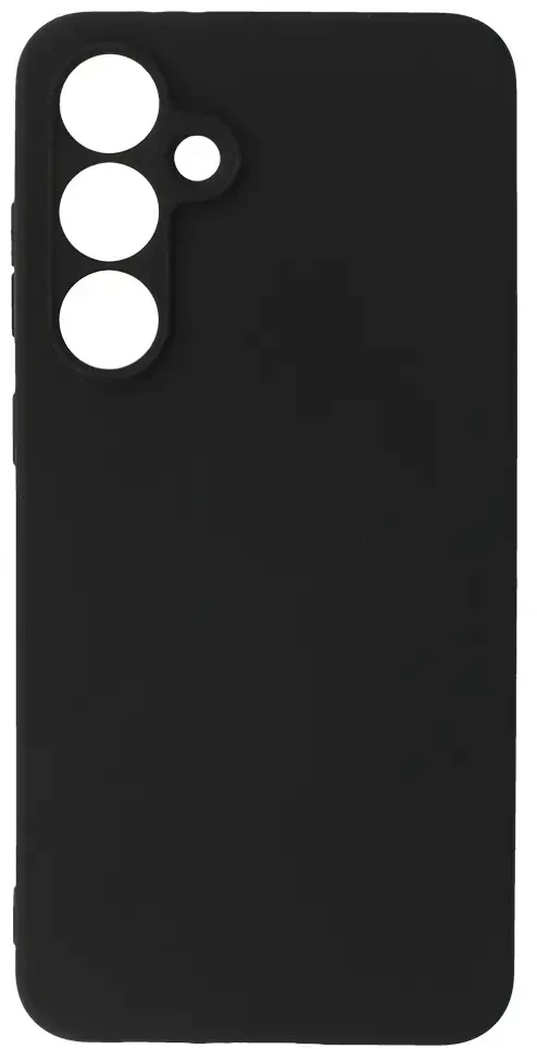 Dėklas Fusion Accessories Topt Galinis dangtelis Matinis skirtas Samsung Galaxy S24 FE juodos spalvos