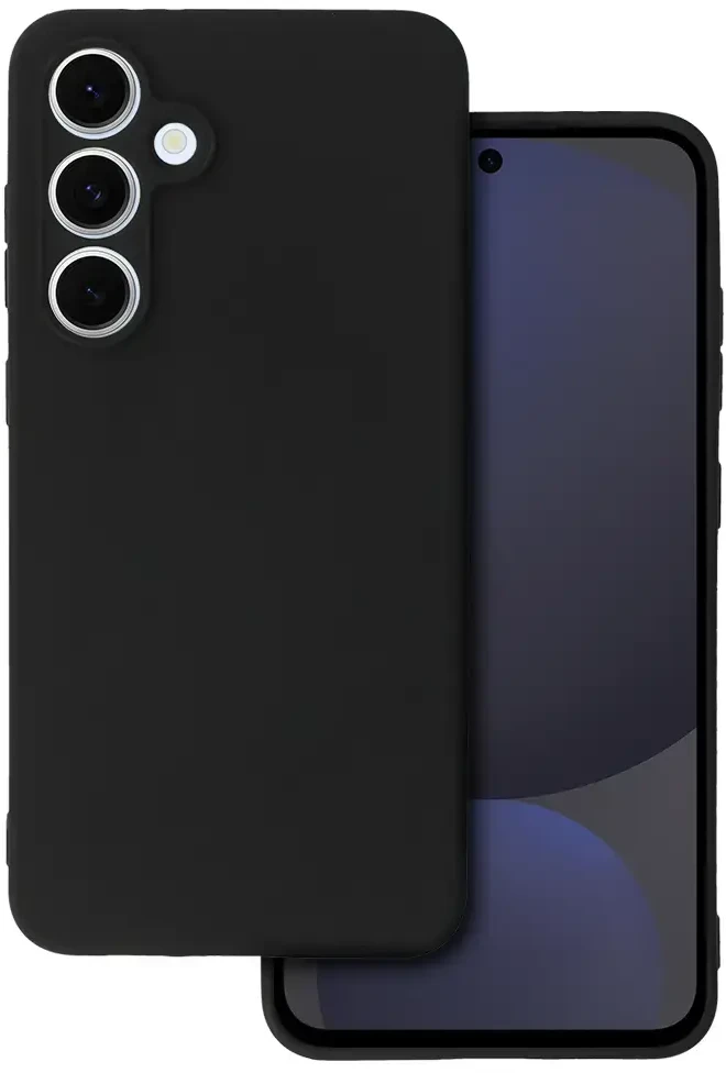 Dėklas Fusion Accessories Topt Galinis dangtelis Matinis skirtas Samsung Galaxy S24 FE juodos spalvos