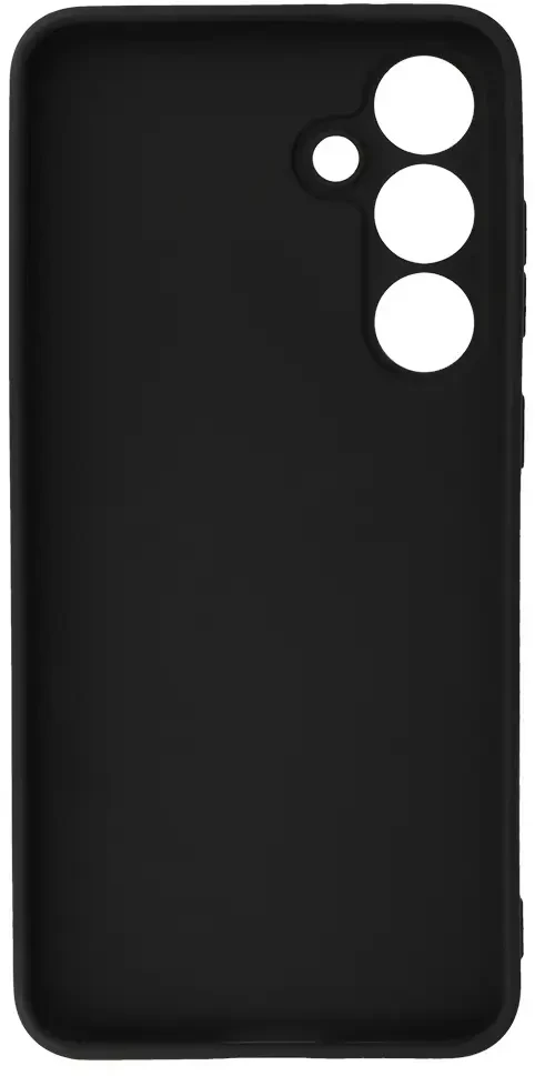 Dėklas Fusion Accessories Topt Galinis dangtelis Matinis skirtas Samsung Galaxy S24 FE juodos spalvos