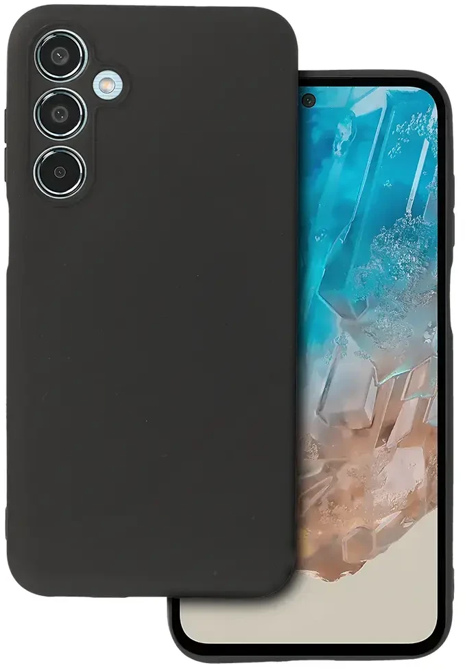 Fusion Accessories Topt Back dėklas Matinis skirtas Samsung Galaxy M35 5G juodos spalvos