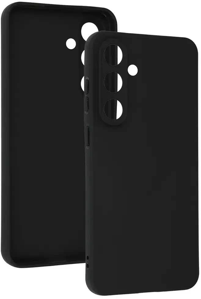 Fusion Accessories Topt Back dėklas Matinis skirtas Samsung Galaxy S25 FE juodos spalvos
