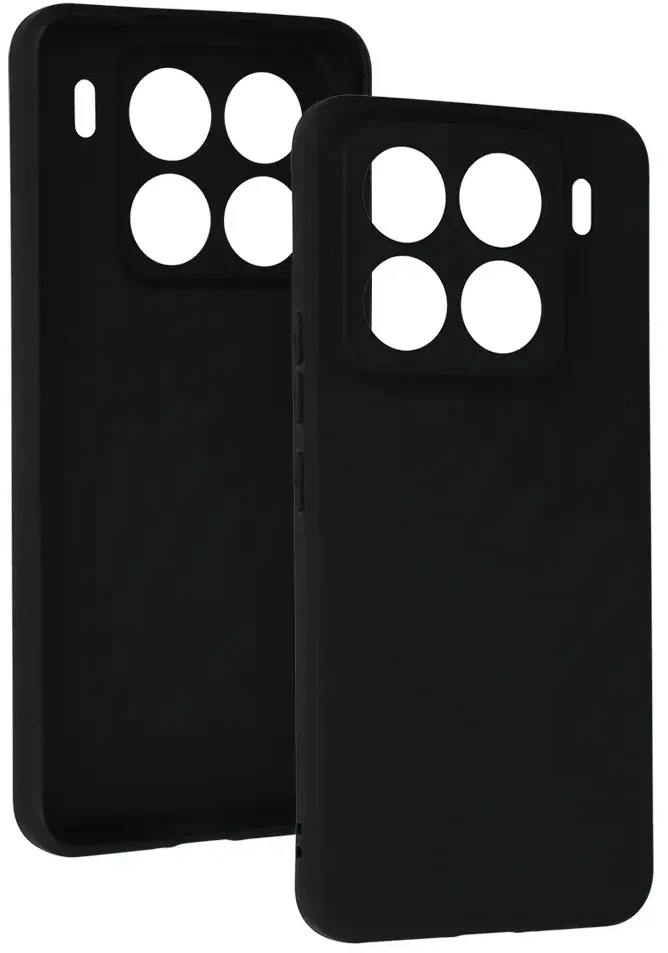 Toptel Topt Back Matinis XIAOMI 15 PRO 5G dėklas telefonui juodos spalvos