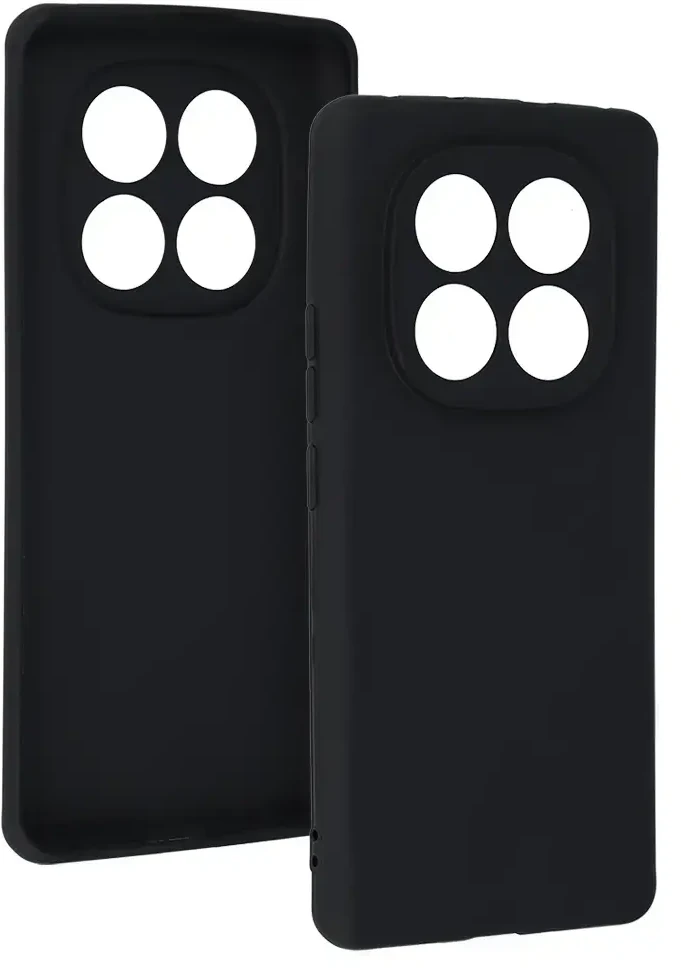 Fusion Accessories Topt Back Matinis XIAOMI REDMI NOTE 14 PRO 5G dėklas telefonui juodos spalvos