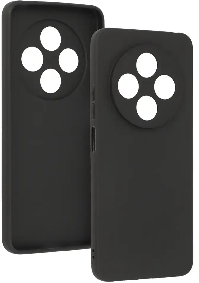 Toptel Topt Back Dėklas Matinis skirtas Xiaomi Redmi 14C juodos spalvos