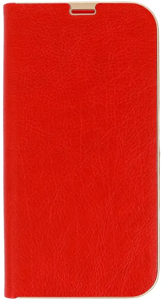 Fusion Accessories Topt Book dėklas su rėmeliu skirtas Xiaomi Poco X4 Pro 5G raudonos spalvos