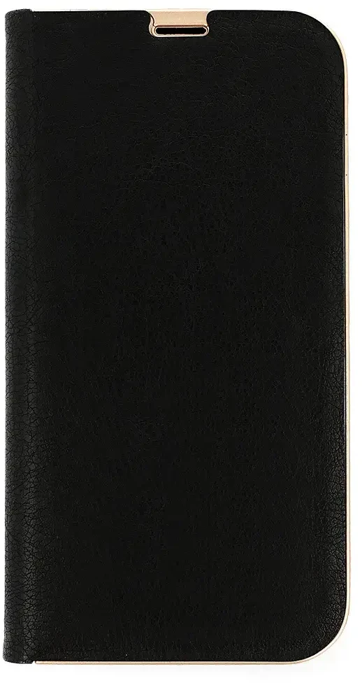 Fusion Accessories Topt Book dėklas su rėmeliu skirtas Iphone 14 Plus juodos spalvos