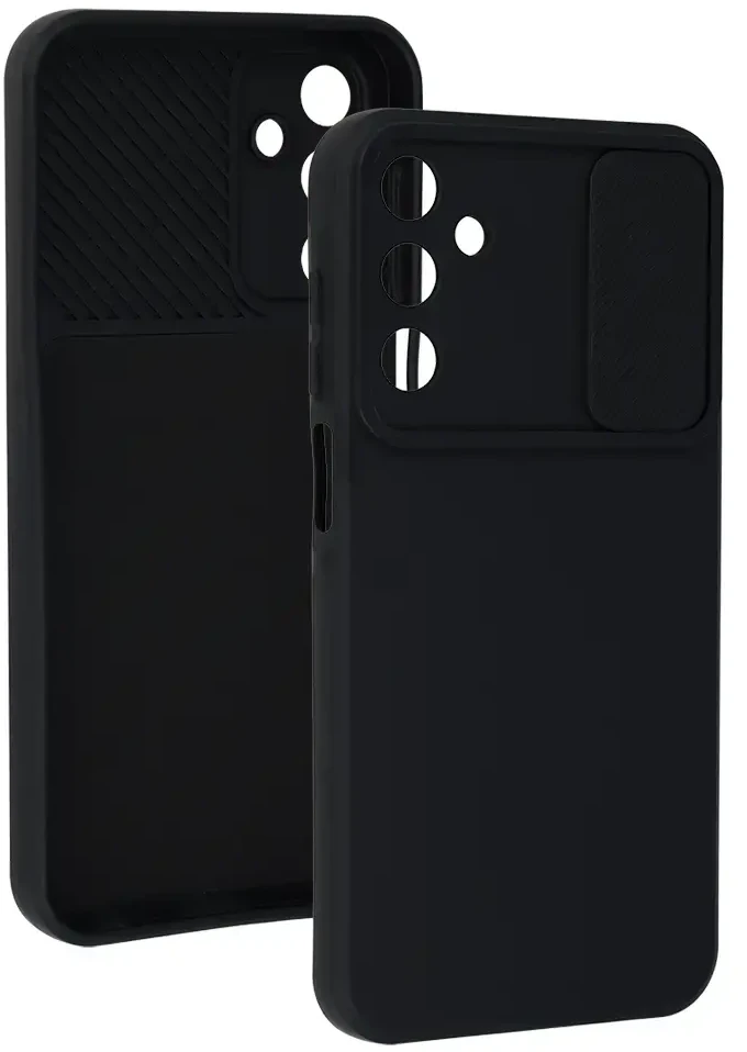 Dėklas Toptel Topt Camshield Soft skirtas Samsung Galaxy A15 4G/5G juodos spalvos