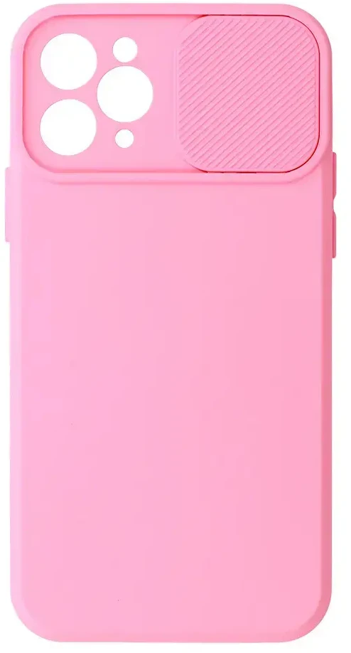 Fusion Accessories Topt Camshield Soft dėklas skirtas Apple iPhone 11 Pro Max Light rožinės spalvos