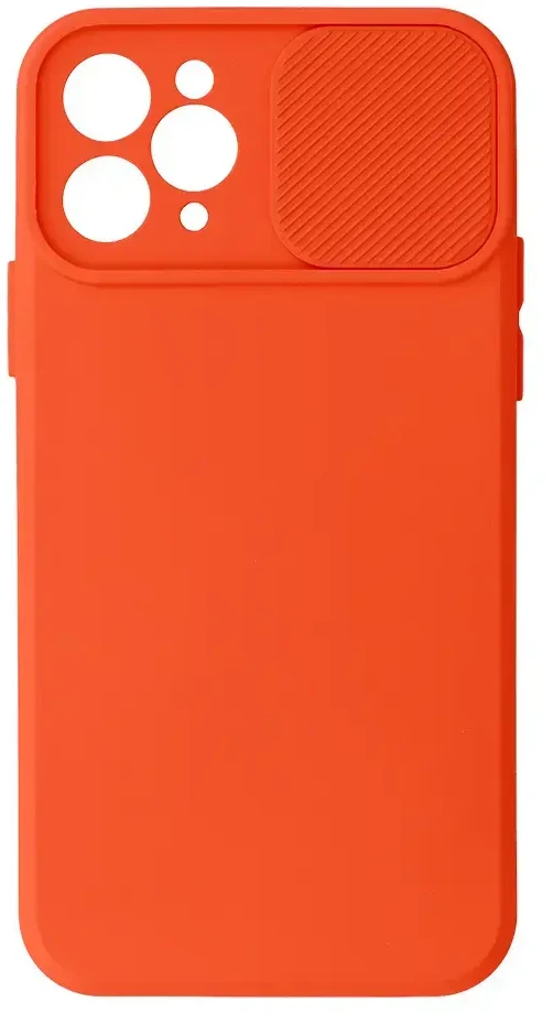 Toptel Topt Camshield Soft dėklas skirtas Apple iPhone 11 Pro oranžinės spalvos