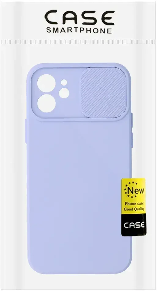 Toptel Topt Camshield Soft dėklas skirtas Apple iPhone 11 Light violetinės spalvos
