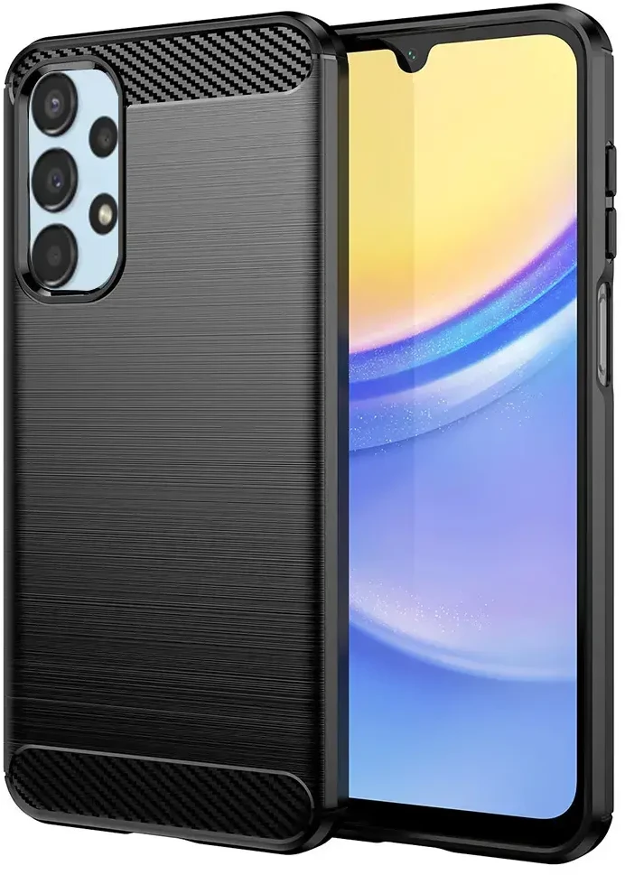 Fusion Accessories Topt Carbon dėklas skirtas Samsung Galaxy A13 4G juodos spalvos
