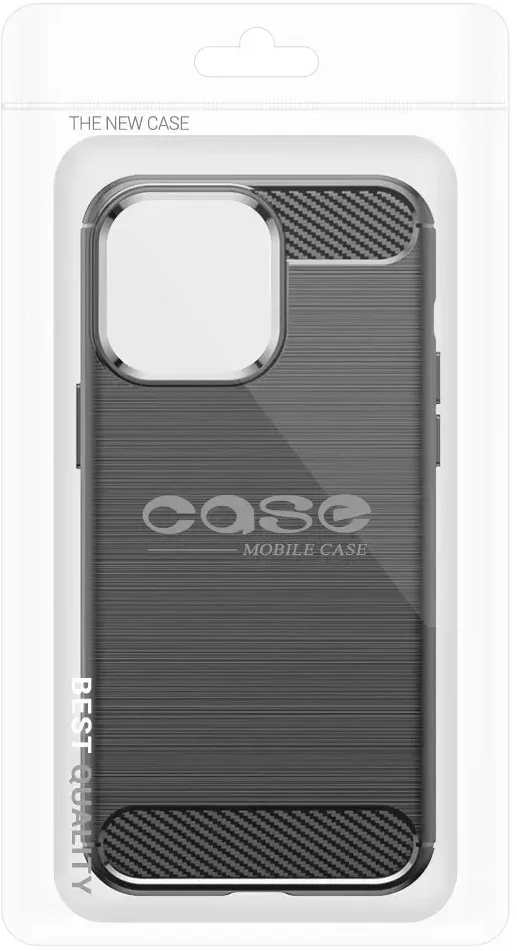 Dėklas Fusion Accessories Topt Galinis dangtelis CARBON skirtas Apple iPhone 13 Pro juodos spalvos