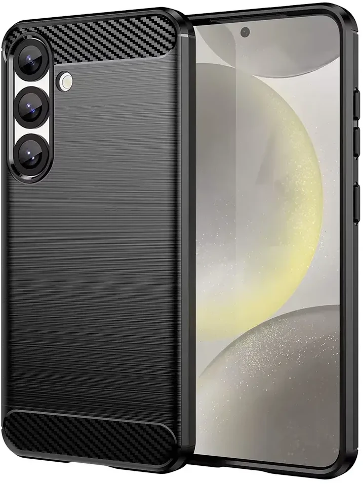 Toptel Topt Carbon dėklas skirtas Samsung Galaxy S26 Plus juodos spalvos