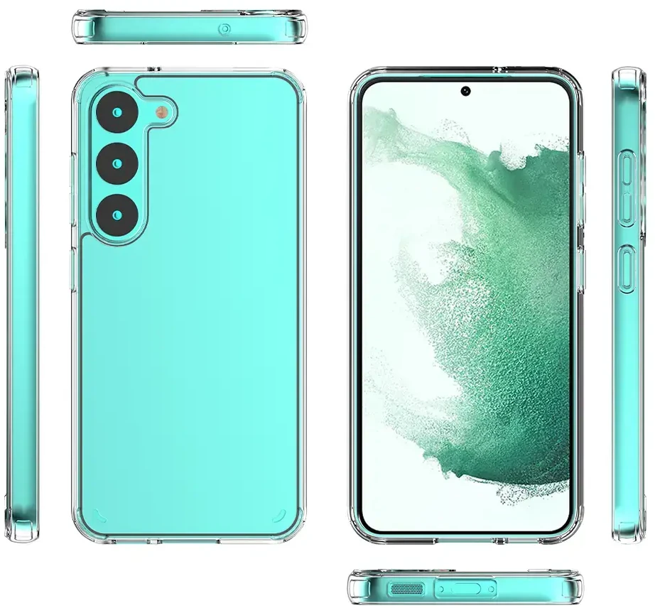 Fusion Accessories Topt Skaidrus dėklas skirtas Samsung Galaxy S23