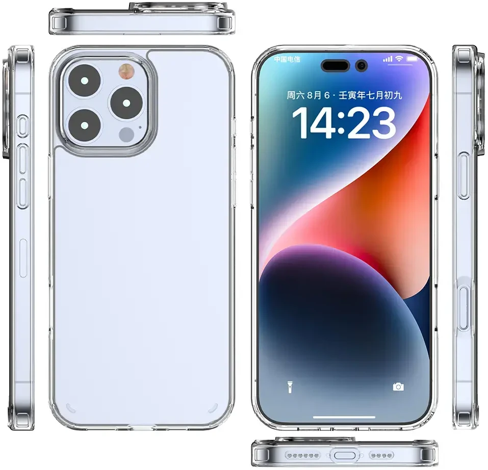 Fusion Accessories Topt Skaidrus dėklas skirtas Apple iPhone 16 Pro Max