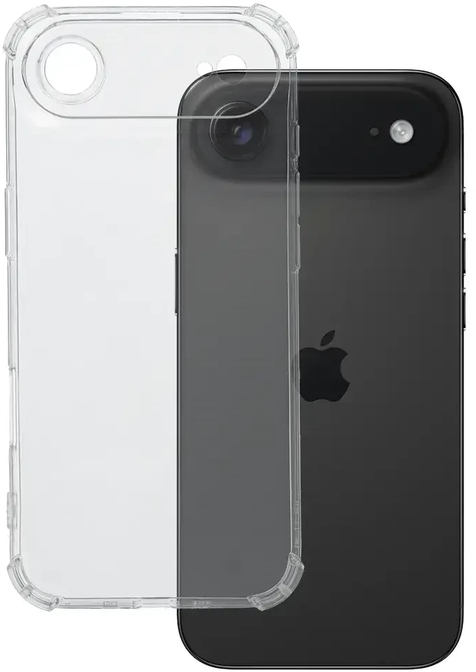 Dėklas Fusion Accessories Topt Clin Anti Shock 1,5mm skirtas Apple iPhone 17 AIR skaidrus