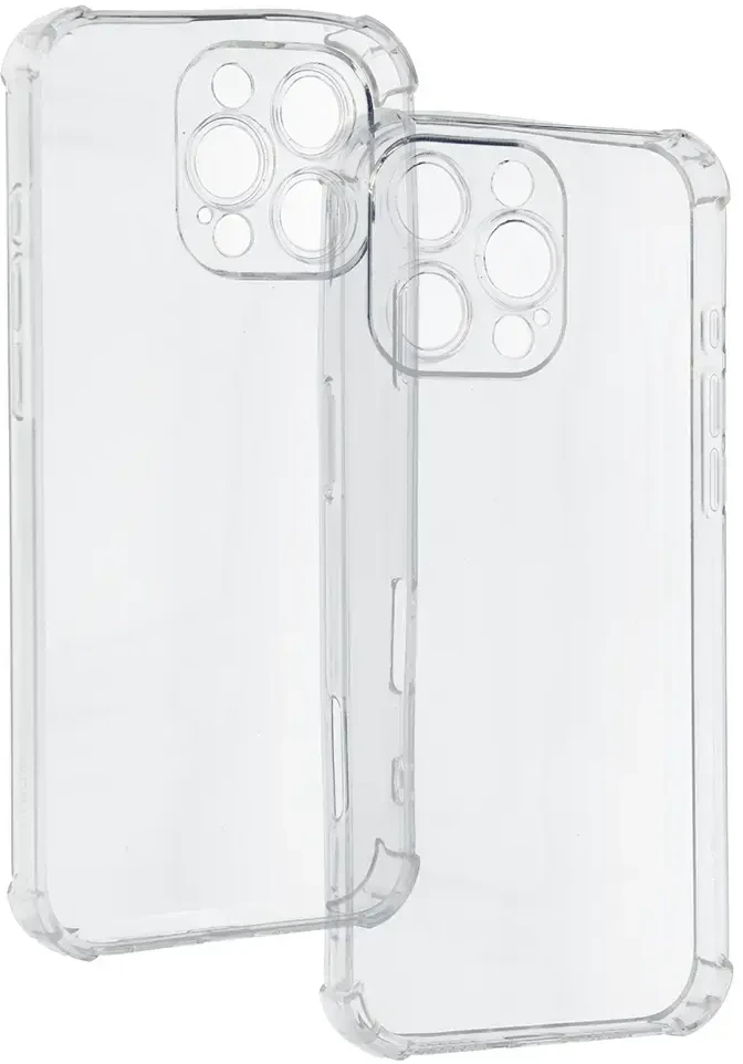 Fusion Accessories Topt Clin Anti Shock 1,5mm skirtas Apple iPhone 16 Pro Max dėklas telefonui skaidrus