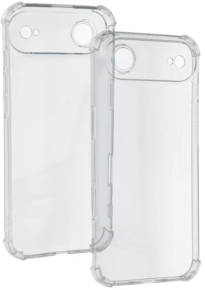 Dėklas Fusion Accessories Topt Clin Anti Shock 1,5mm skirtas Apple iPhone 17 AIR skaidrus