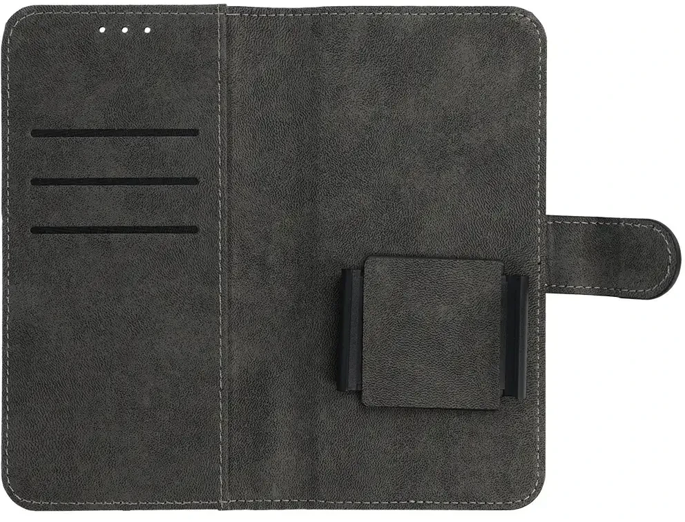 Fusion Accessories Topt Dėklas BOOK COMMON Universali (Dydis L) skirtas Apple iPhone 6 Plus/7 Plus/8 Plus/Xs Max/11 Pro Max/Samsung S20 FE/S21 FE/S10 Plus/A10/A32/A54/Xiaomi 12 Lite/Huawei P30 Pro mėlynos spalvos