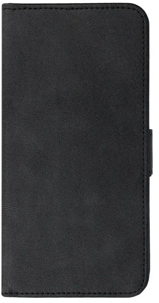 Fusion Accessories Topt Dėklas BOOK COMMON Universali (Dydis M) skirtas Samsung S21/S10/Note/Note 2/Note 3/Huawei P30 Lite/P9/P9 Lite/Sony Xperia Z3/Z4/Z5 juodos spalvos