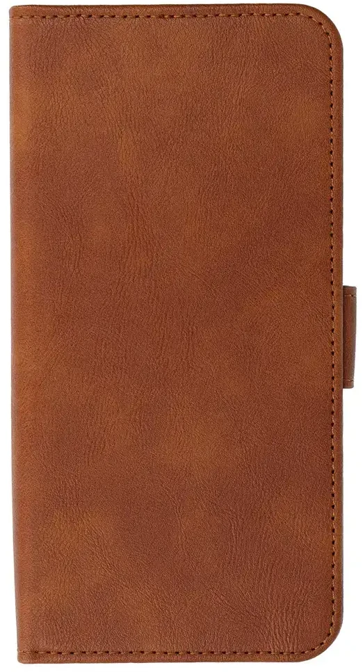 Toptel Universalus atverčiamas dėklas „COMMON“ (XL DYDIS), skirtas „Samsung A12/A13 4G/A34 5G/A02S/Xiaomi Redmi 12 4G/12C/Note 12 4G/12 Pro 5G/Oppo A53S/A72/A92“, rudas