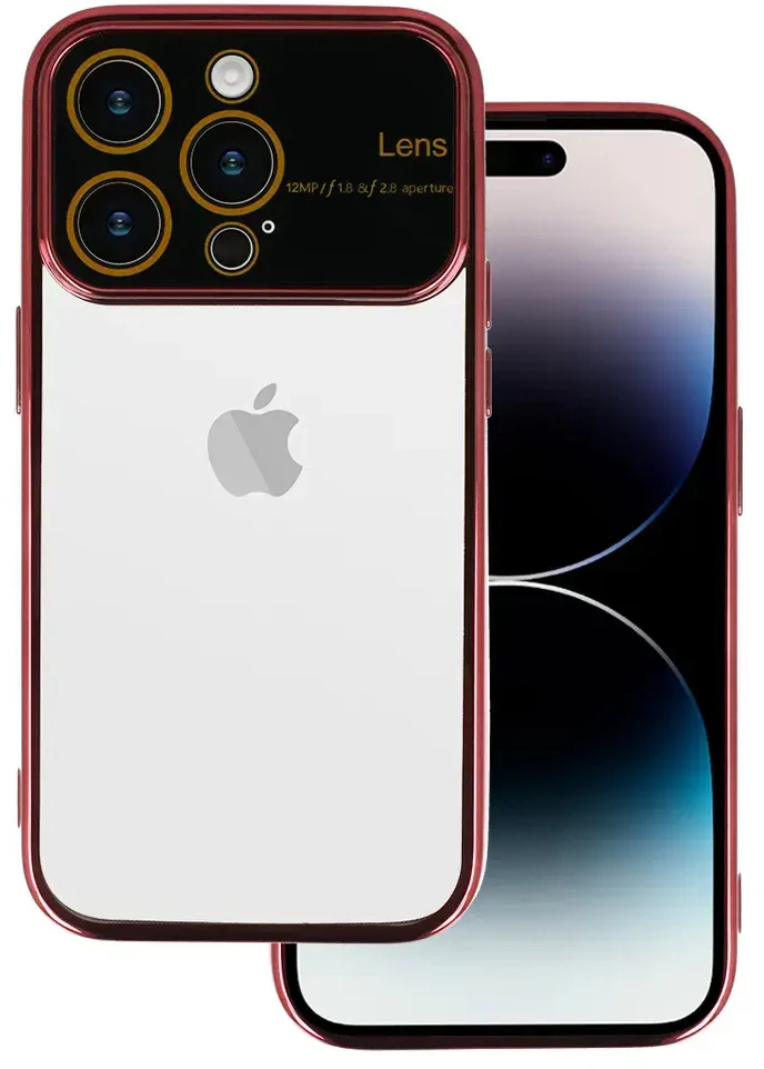 Fusion Accessories Topt Electro Lens dėklas skirtas Apple iPhone 12 Pro Cherry