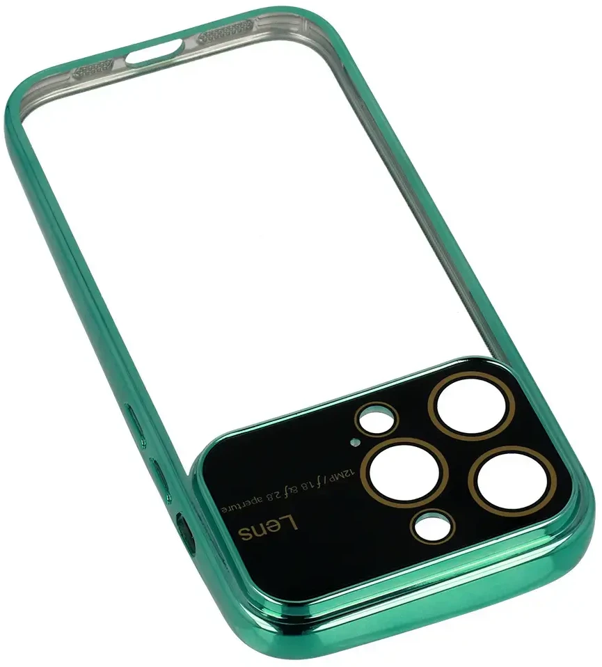 Toptel Topt Electro Lens dėklas skirtas Apple iPhone 15 turkio spalvos