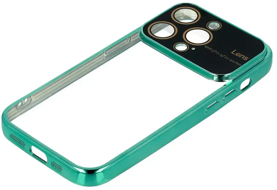 Toptel Topt Electro Lens dėklas skirtas Apple iPhone 14 turkio spalvos