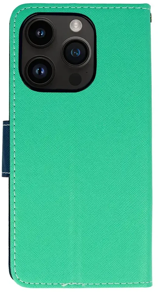 Fusion Accessories Telone Fancy dėklas skirtas Samsung Galaxy S21 Ultra mint-navy