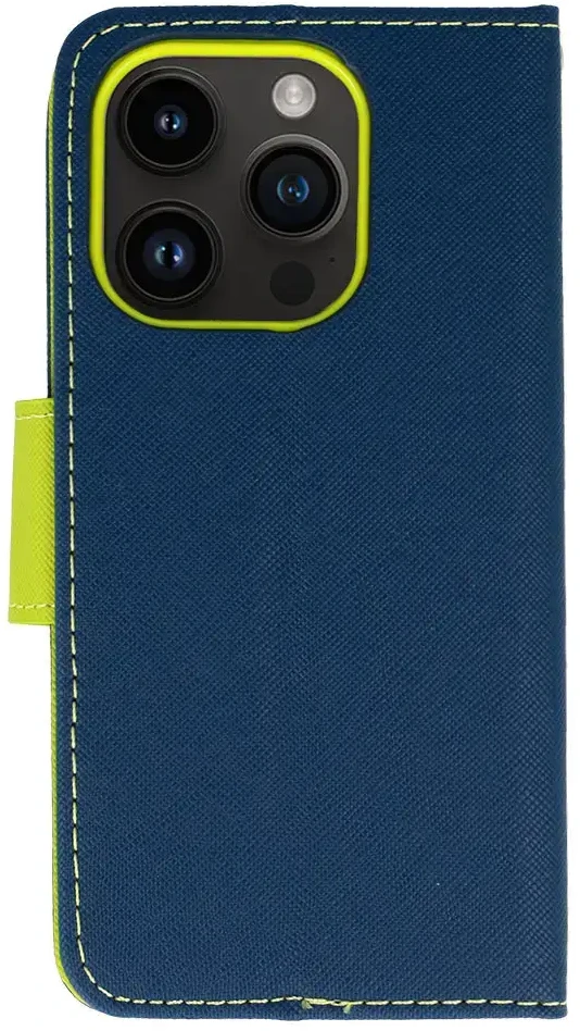 Toptel Telone Fancy dėklas skirtas Samsung Galaxy S22 navy-lime