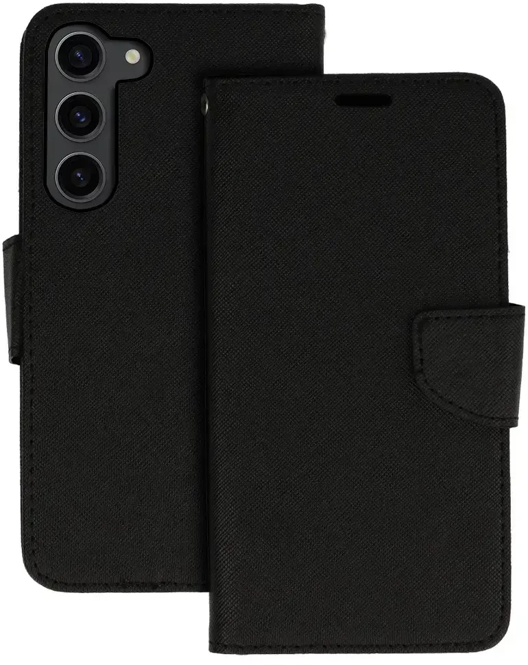 Toptel Telone Fancy dėklas skirtas Samsung Galaxy S23 Plus juodas