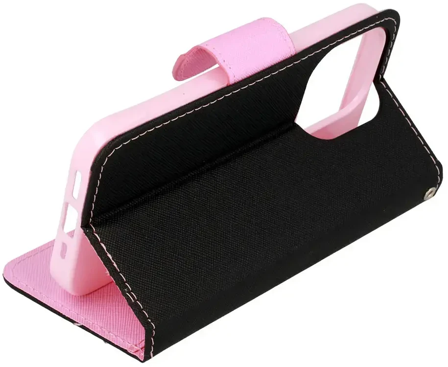 Toptel Telone Fancy dėklas skirtas Samsung Galaxy S23 Plus juodas-pink
