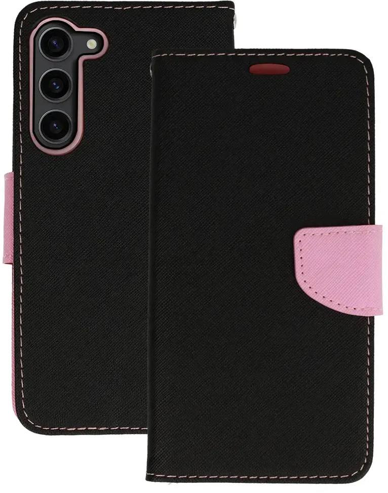 Toptel Telone Fancy dėklas skirtas Samsung Galaxy S23 Plus juodas-pink