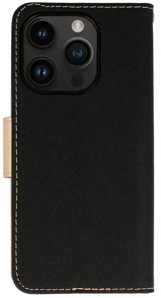Fusion Accessories Telone Fancy dėklas skirtas Xiaomi Redmi Note 11 Pro/Note 11 Pro 5G juodas-auksinis
