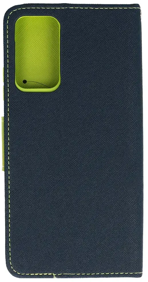 Fusion Accessories Telone Fancy dėklas skirtas Xiaomi Redmi Note 11 5G/Note 11S 5G/Poco M4 Pro 5G navy-lime