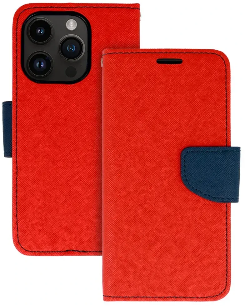 Toptel Telone Fancy dėklas skirtas Apple iPhone 11 Pro red-navy